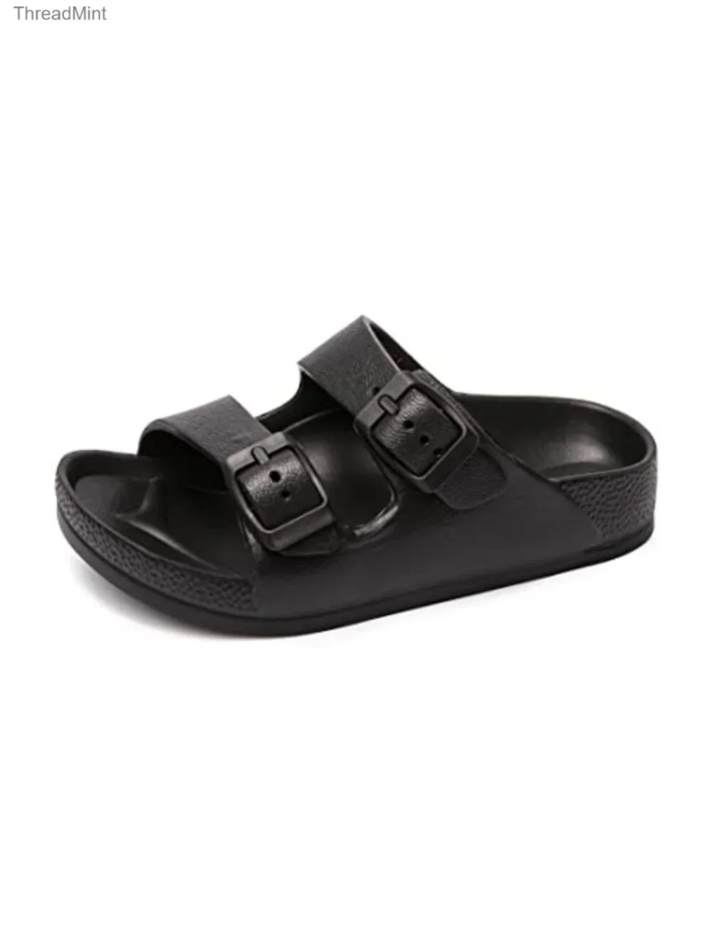 Kids EVA Slides Waterproof Slip-on Pool Sandals Adjustable Buckle